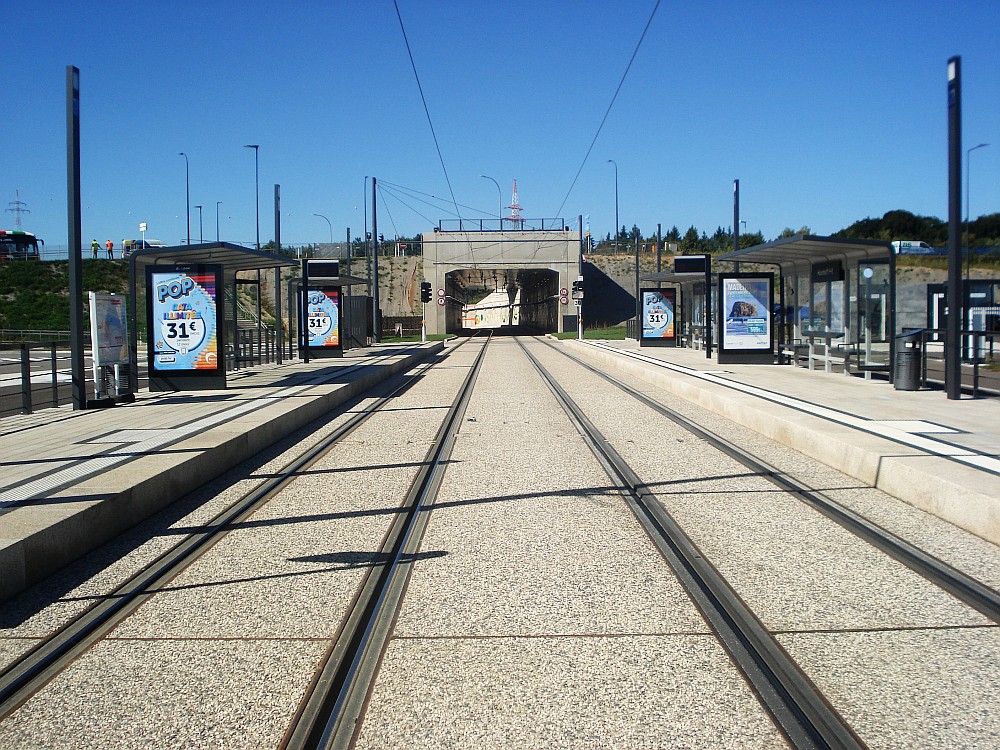 tram in Luxemburg