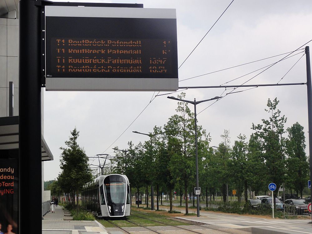 tram in Luxemburg