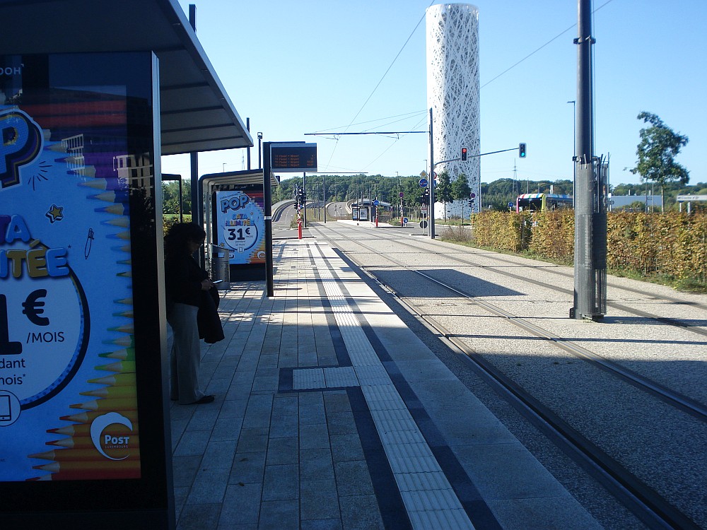 tram in Luxemburg
