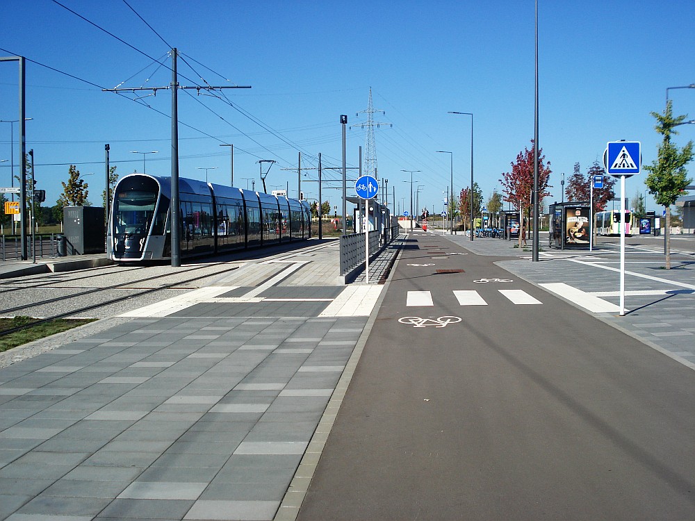tram in Luxemburg