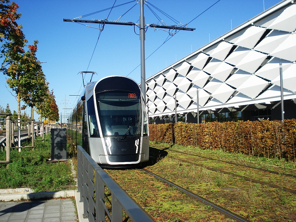 tram in Luxemburg