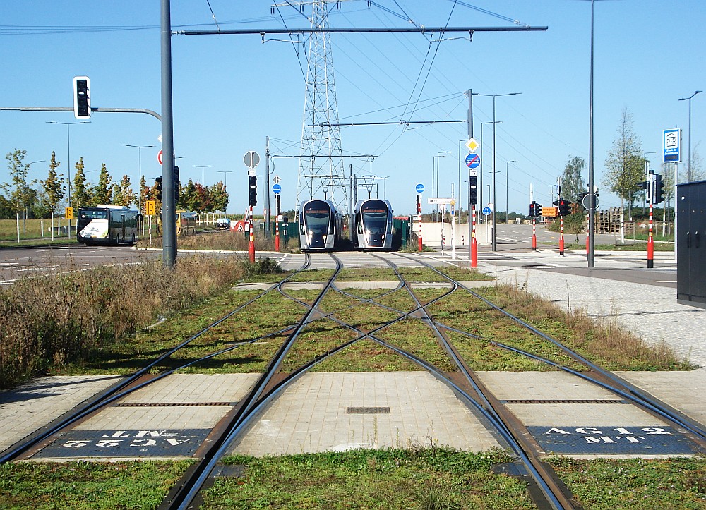 tram in Luxemburg